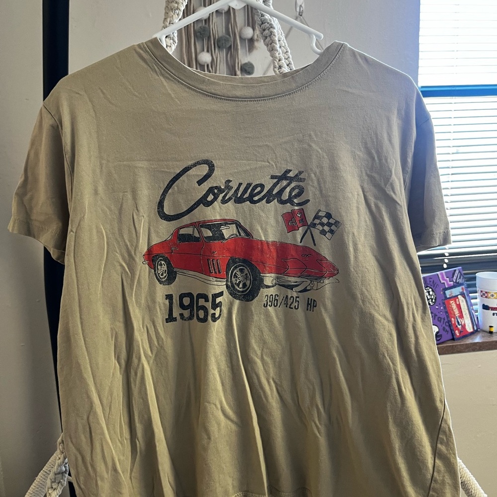 Corvette Kids Tan T-Shirt